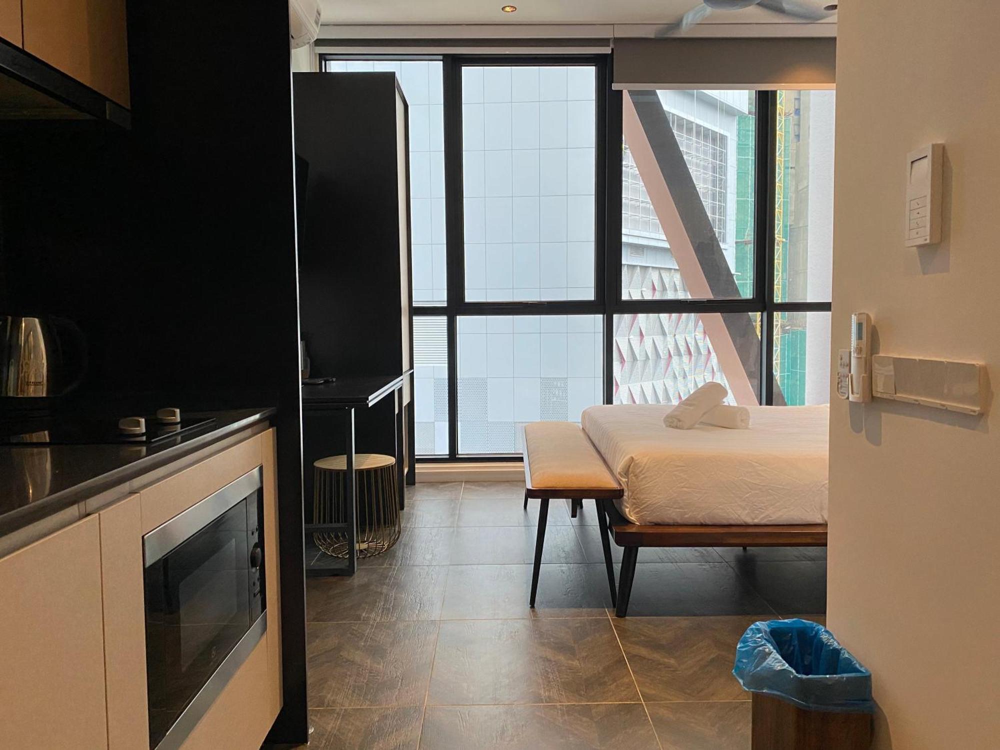 Infini Suites@ Scarletz Suites Klcc Kuala Lumpur Pokoj fotografie